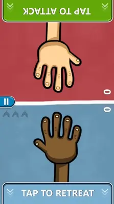 Red Hands - 2 Player Games android App screenshot 1